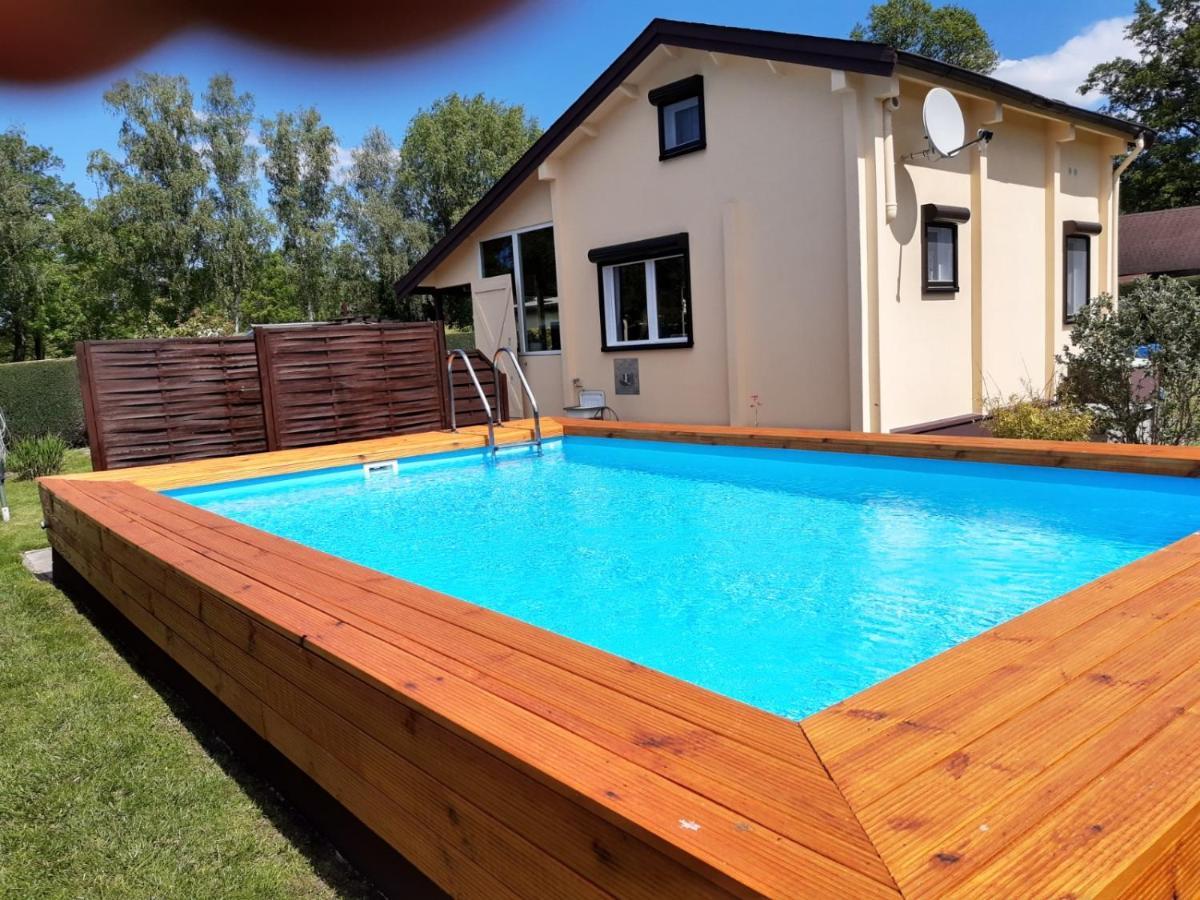 Ferienhaus Am Kamskefliess Люббенау Экстерьер фото